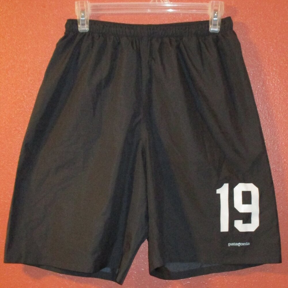Patagonia Shorts Woman Small Black White Outdoors Vaction Athletic Sport Shorts